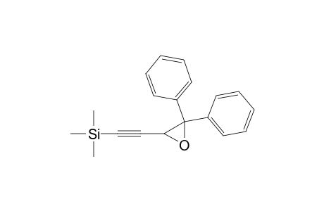 3,3-Diphenyl-2-[(trimethylsilyl)ethynyl]oxirane