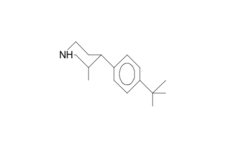 cis-3-Methyl-4-(4-tert-butyl-phenyl)-piperidine