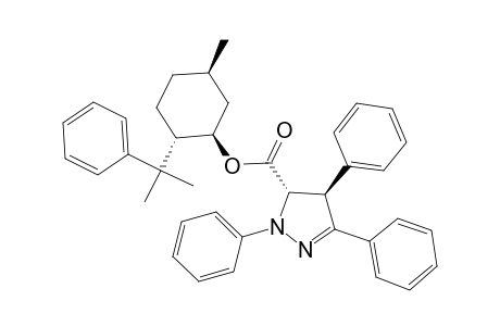 (1R,3R,4S)-8-Phenylmenthyl (4R,5S)-4,5-Dihydro-1,3,4-triphenyl-1H-pyrazole-5-carboxylate