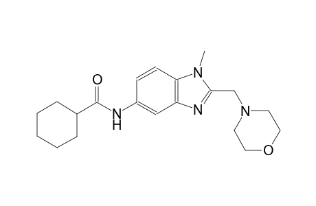 cyclohexanecarboxamide, N-[1-methyl-2-(4-morpholinylmethyl)-1H-benzimidazol-5-yl]-