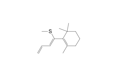 Cyclohexene, 1,3,3-trimethyl-2-[1-(methylthio)-1,3-butadienyl]-, (E)-