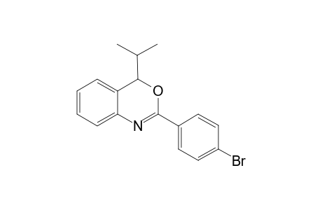 2-(4-Bromo-phenyl)-4-isopropyl-4H-benzo[d][1,3]oxazine