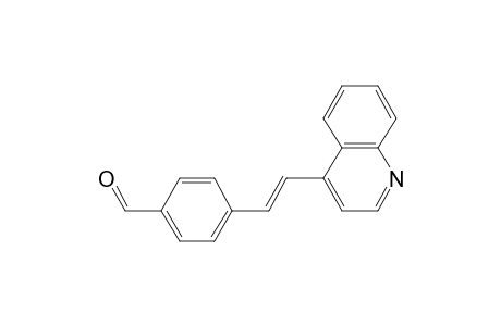 4-(2-(4-Formylphenyl)ethenyl)quinoline