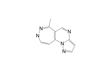 6-METHYL-8H-PYRAZOLO-[5',1':2,3]-PYRIMIDO-[5,4-D]-[1,2]-DIAZEPINE