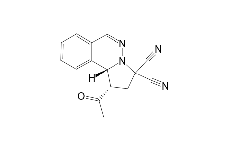 1-ENDO-ACETYL-3,3-DICYANO-1,2,3,10B-TETRAHYDROPYRROLO-[2,1-A]-PHTHALAZINE