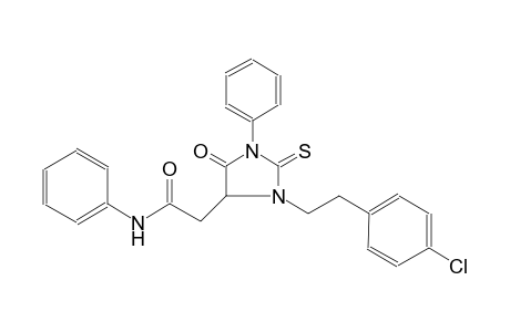 4-imidazolidineacetamide, 3-[2-(4-chlorophenyl)ethyl]-5-oxo-N,1-diphenyl-2-thioxo-