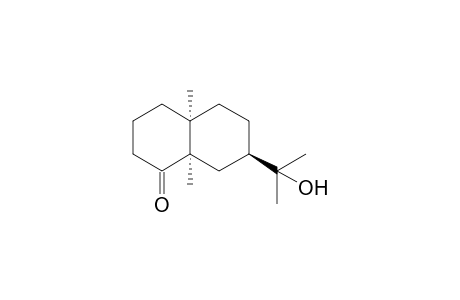 (1R,6S,9R) 9-(2-Hydroxyprop-2-yl)-1,6-dimethylbicyclo[4.4.0]decan-2-one isomer