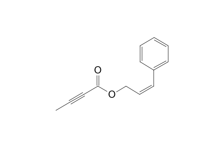 3'-Phenyl-2'(Z)-propenyl 2-butynaoate