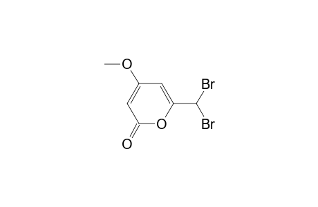 6-(dibromomethyl)-4-methoxy-2-pyranone