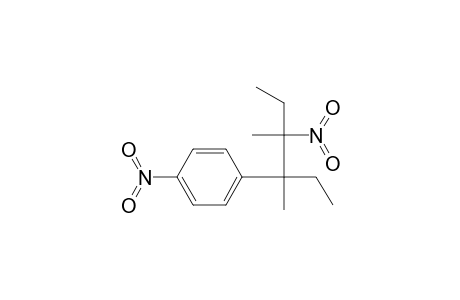 p-(1-Ethyl-1,2-dimethyl-2-nitrobutyl)nitrobenzene