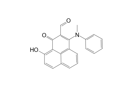 1H-Phenalene-2-carboxaldehyde, 9-hydroxy-3-(methylphenylamino)-1-oxo-