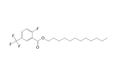 2-Fluoro-5-trifluoromethylbenzoic acid, dodecyl ester