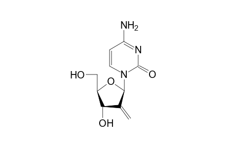 4-Amino-1-[(2R,4R,5R)-4-hydroxy-3-methylene-5-methylol-tetrahydrofuran-2-yl]pyrimidin-2-one