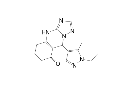 9-(1-ethyl-5-methyl-1H-pyrazol-4-yl)-5,6,7,9-tetrahydro[1,2,4]triazolo[5,1-b]quinazolin-8(4H)-one