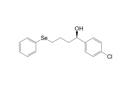 (1R)-1-(4-Chlorophenyl)-4-(phenylseleno)butan-1-ol