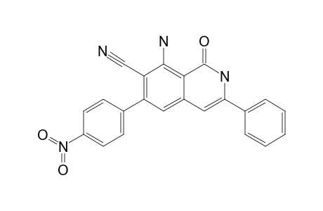 8-AMINO-7-CYANO-1-OXO-6-PARA-NITRO-PHENYL-3-PHENYL-1,2-DIHYDRO-ISOQUINOLINE