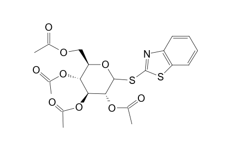 [(2R,3R,4S,5R)-3,4,5-triacetoxy-6-(1,3-benzothiazol-2-ylsulfanyl)tetrahydropyran-2-yl]methyl acetate
