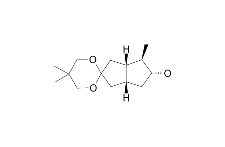 (3AS',4'R,5'R,6A'R)-4',5,5-TRIMETHYLHEXAHYDRO-1'H-SPIRO-(1,3-DIOXANE-2,2'-PENTALEN)-5'-OL