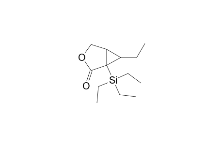 1-(Triethylsilyl)-6-ethyl-3-oxabicyclo[3.1.0]hexan-2-one
