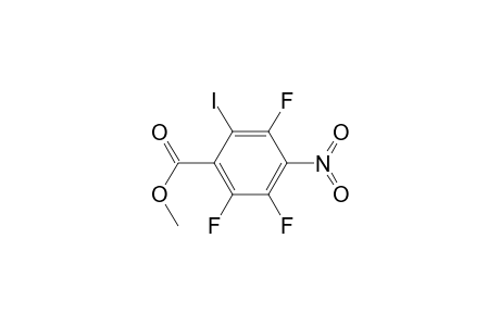 Methyl -2-Iodo-4-nitro-3,5,6-trifluorobenzoate