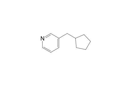 3-(Cyclopentylmethyl)pyridine