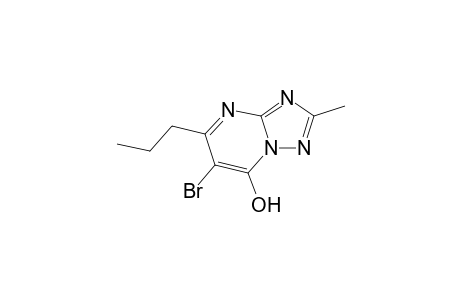 6-Bromo-2-methyl-5-propyl-[1,2,4]triazolo[1,5-a]pyrimidin-7-ol