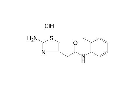 2-(2-amino-1,3-thiazol-4-yl)-N-(2-methylphenyl)acetamide hydrochloride