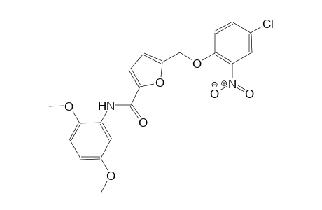 5-[(4-chloro-2-nitrophenoxy)methyl]-N-(2,5-dimethoxyphenyl)-2-furamide