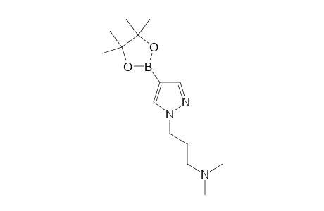 N,N-DIMETHYL-3-[4-(4,4,5,5-TETRAMETHYL-1,3,2-DIOXABOROLAN-2-YL)-1H-PYRAZOL-1-YL]-PROPAN-1-AMINE