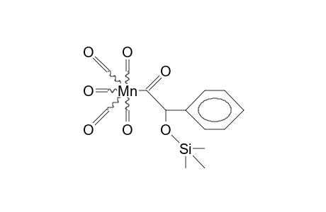 1-(Pentacarbonyl-manganese)-2-trimethylsiloxy-2-phenyl-ethanone