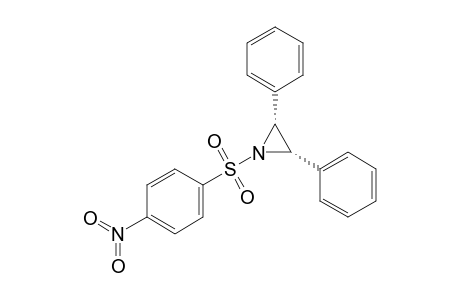 cis-N-p-Nitrobenzenesulfonyl-2,3-diphenylaziridine