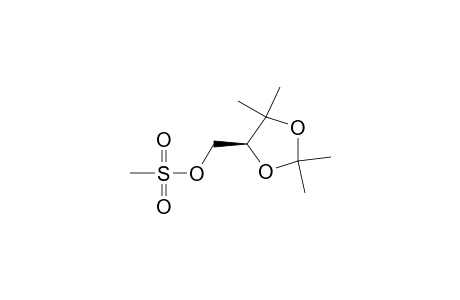 1,3-Dioxolane-4-methanol, 2,2,5,5-tetramethyl-, methanesulfonate, (S)-