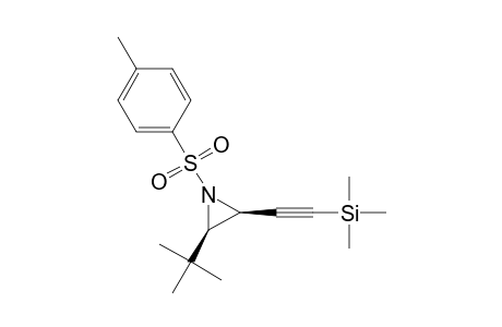 2-[(2S,3R)-3-tert-butyl-1-(4-methylphenyl)sulfonyl-2-aziridinyl]ethynyl-trimethylsilane