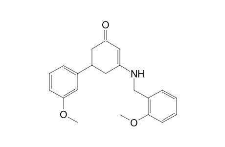 5-(3-Methoxyphenyl)-3-(o-anisylamino)cyclohex-2-en-1-one