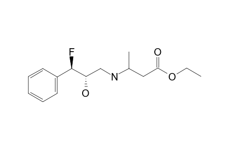 (2S,3R)-1-N-(ETHYL-3'-AMINOBUTANOATE)-3-FLUORO-3-PHENYLPROPAN-2-OL