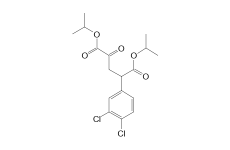DIISOPROPYL-2-(3,4-DICHLOROPHENYL)-4-OXOPENTANEDIOATE