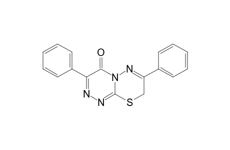 3,7-Diphenyl-8H-[1,2,4]triazino[3,4-b][1,3,4]thiadiazin-4-one