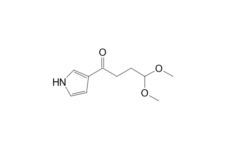 3-(4,4-Dimethoxy-1-oxobutyl)-1H-pyrrole