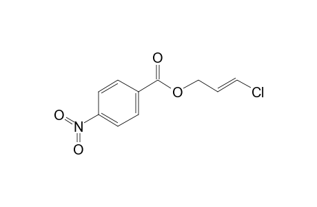 4-Nitrobenzoic acid, 3-chloroprop-2-enyl ester