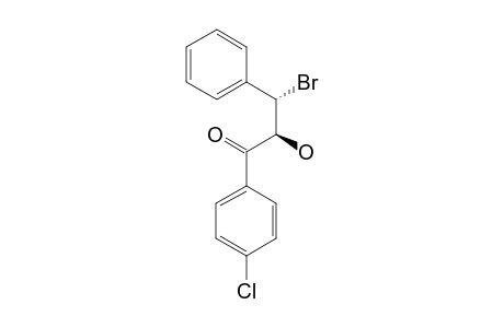 ERYTHRO-3-BrOMO-1-(4-CHLORO-PHENYL)-2-HYDROXY-3-PHENYL-PROPAN-1-ONE