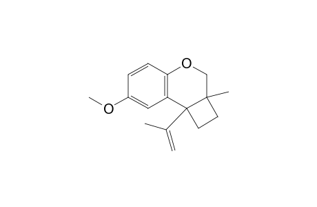 8b-Isopropenyl-7-methoxy-2a-methyl-1,2a,3,8b-tetrahydro-2H-cyclobuta[c]chromene