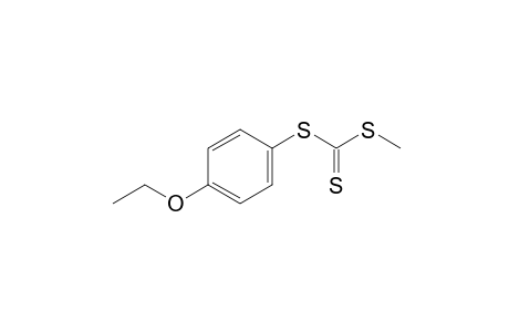 trithiocarbonic acid, p-ethoxyphenyl methyl  ester