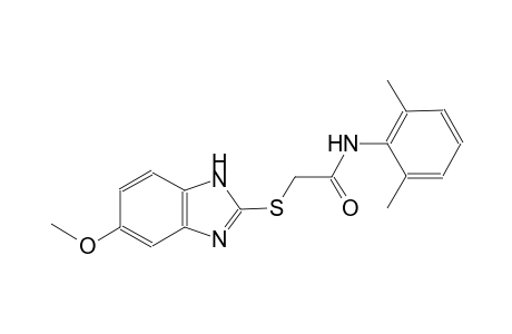 N-(2,6-dimethylphenyl)-2-[(5-methoxy-1H-benzimidazol-2-yl)sulfanyl]acetamide