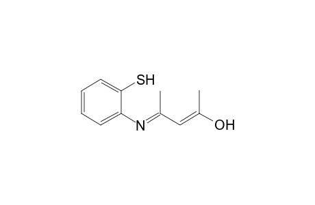 (2E,4E)-4-[(2-Sulfanylphenyl)imino]-2-penten-2-ol