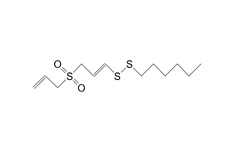 4,4-Dioxo-4,8,9-trithia-trans-1,6-pentadecadiene