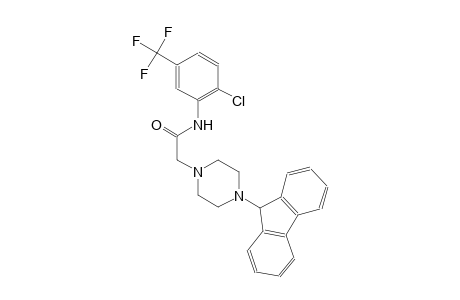 1-piperazineacetamide, N-[2-chloro-5-(trifluoromethyl)phenyl]-4-(9H-fluoren-9-yl)-
