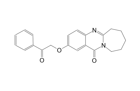 azepino[2,1-b]quinazolin-12(6H)-one, 7,8,9,10-tetrahydro-2-(2-oxo-2-phenylethoxy)-