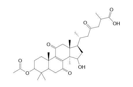 3-Acetoxy-15-hydroxy-7,11,23-trioxo-lanost-8-en-26-oic Acid