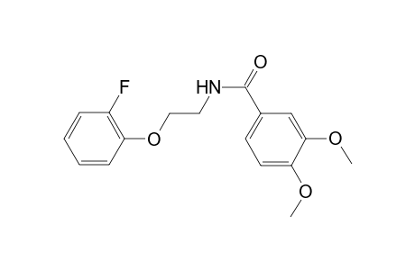 N-[2-(2-Fluoro-phenoxy)-ethyl]-3,4-dimethoxy-benzamide