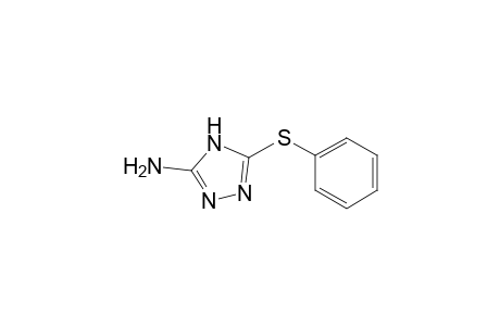4H-1,2,4-triazol-3-amine, 5-(phenylthio)-